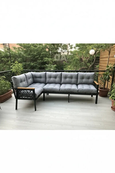 adımshops Miami melisa 3+2 Köşe Yön değiştirilebilir Koltuk Takımı Balkon-bah...