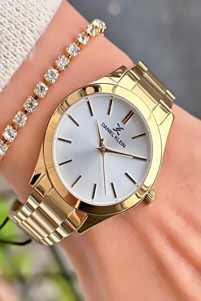 Daniel Klein Women's Wristwatch and Bracelet Gift