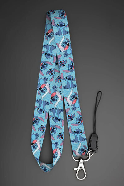 Apptakı Desenli Boyun Askı İpi Yaka Kartı Kimlik Askısı Telefon Aksesuarı - A...