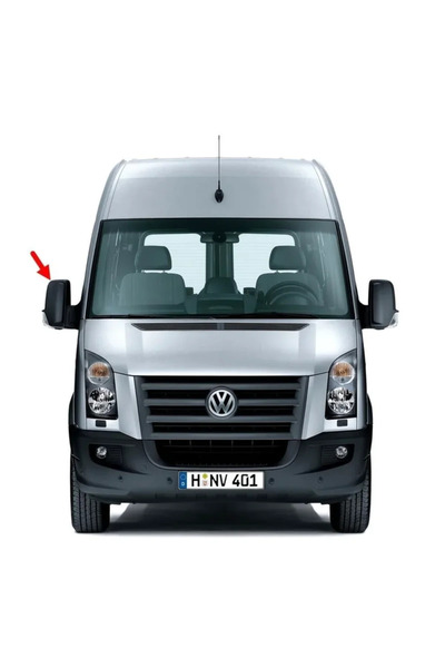 GVA Vw Volkswagen Crafter 2006-2016 Sağ Dış Yan Dikiz Aynası Kapağı Üst Kapak...