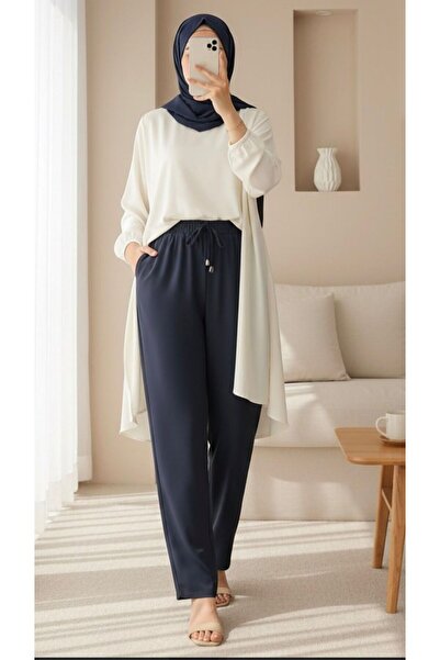 PAZEN MODA Kumas Pantalon Dar Kalip