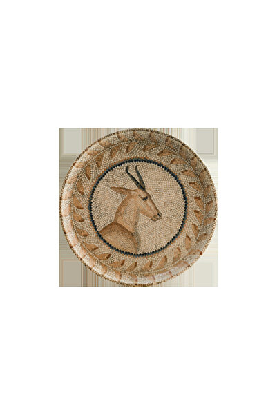 Bonna Mezopotamya Geyik 16cm Hygge Düz Tabak 2li