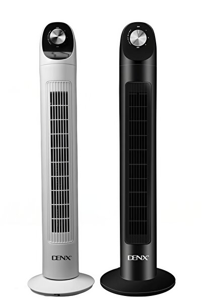 Denx 40W Tower Fan, Bladeless Desk Vertical Air Conditioning Fan & Floor Fan ...