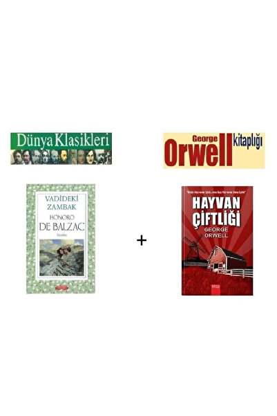 GÖNÜL YAYINCILIK Gönül Yayınları Vadideki Zambak / Hayvan Çiftliği