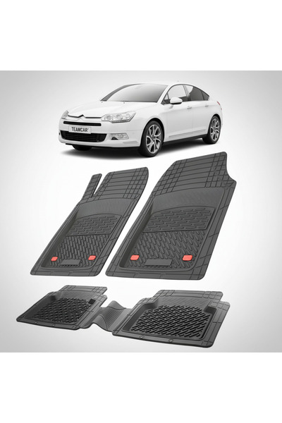 TEAMCAR Covorașe compatibile Citroen C5 Generația II 2008-2017 |   Negru