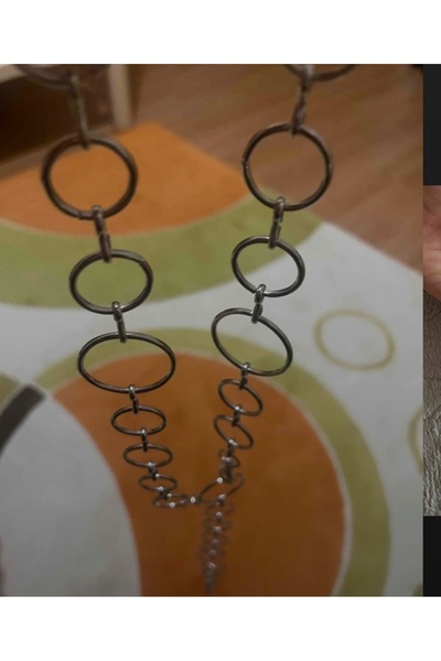 Tina Сребърен колан с верижка