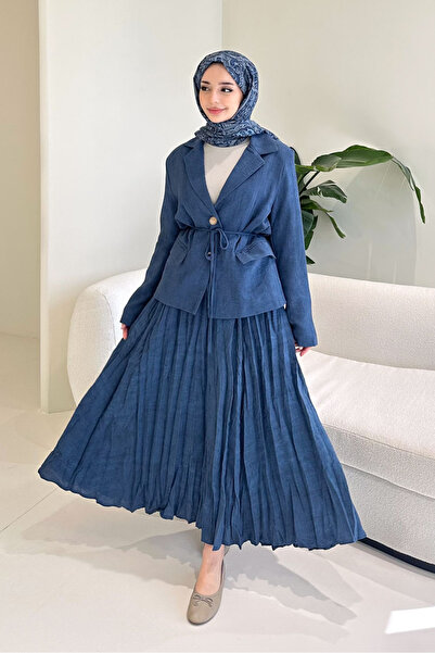 Ovn. Dave Jacket and Skirt Suit - Blue
