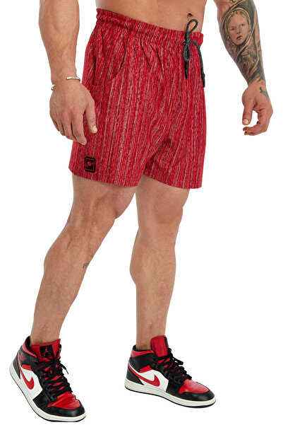 Big Sam شورت رياضي قصير خارجي أحمر 1481