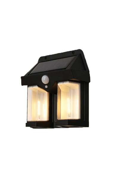 divendi-ro Lampă de perete solară dublă CB 228, tip felinar CB 228, decorativ...