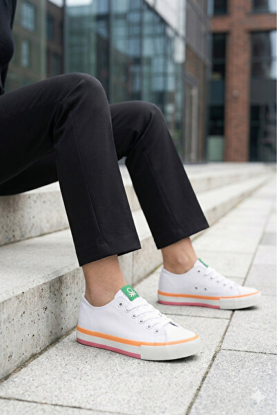 Benetton Γυναικεία καθημερινά υφασμάτινα παπούτσια Bn-30176