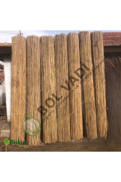 BİŞKİN Kamış çit , Hasır çit , bambu 3mx5m