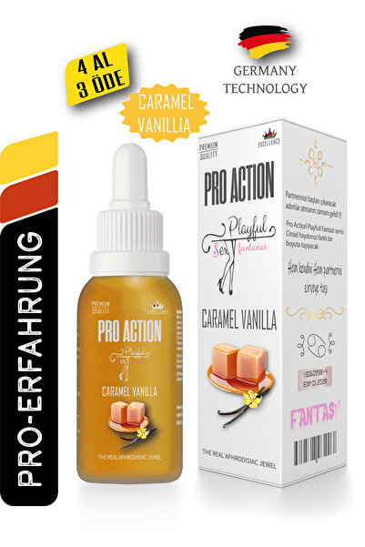 Pro Action Playfull Fantasies Caramel Vanilla Ballı Fantezi