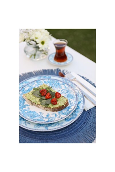 Somnia Royal Blue 20 Cm Porselen Pasta Tabak