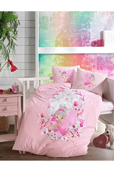 NazeninHome Fairy %100 Pamuk Ranforce Bebek Nevresim Takımı