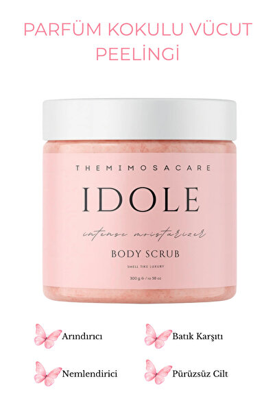 The Mimosa Care Idole parfüm kokulu vücut peelingi