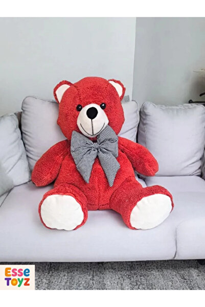 Kids دب قطيفة جالس بلون البلاط مقاس 80 سم - رفيق نوم ناعم |   دمية دب هدية لطيفة