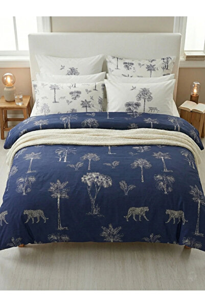 English Home Set de lenjerie de pat Exotic Jungle, pentru pat dublu, 100% bum...