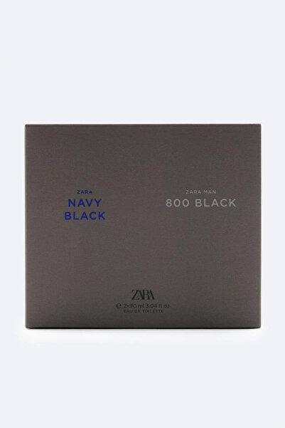 Zara Man Navy Black Man 800 Black Edt 2x 90ml