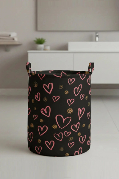 Paris Home Πτυσσόμενο καλάθι για βρώμικα ρούχα και παιδικά παιχνίδια με σχέδι...