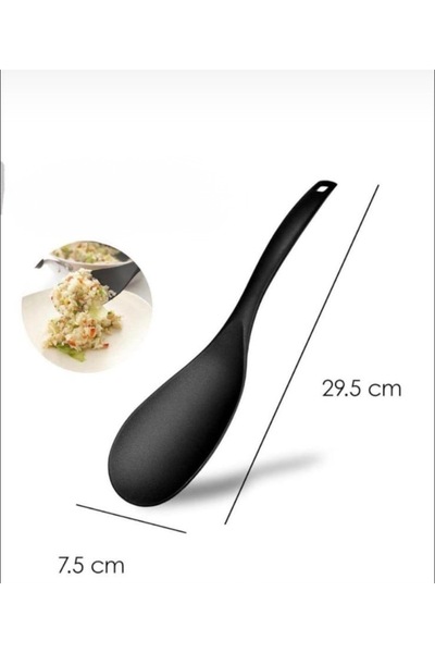 Genel Markalar ( 2 Adet ) 30 Cm Jumbo Boy Silikon Yemek Kaşığı
