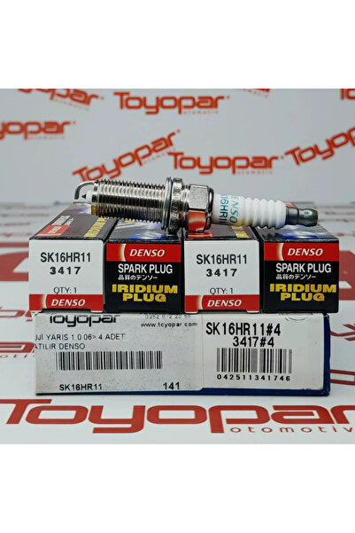 Toyopar تويوتا ياريس 1,0 2006- فريق شمعة الإشعال / دينسو SK16HR11 ILFR5T11