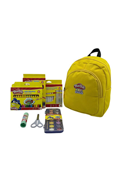 Play Doh Play-Doh Kindergarten Bag and School Painting Kit 7 Pieces