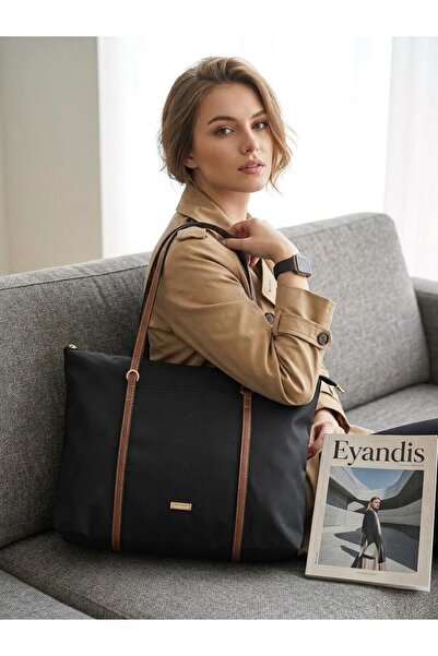 eyandis Large Capacity Shopper Shoulder Bag Waterproof