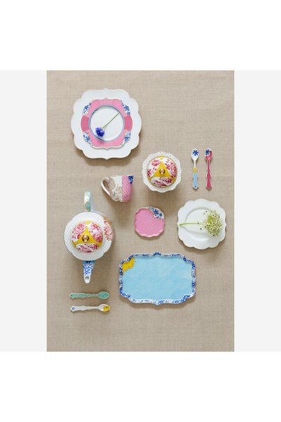 Pip Studio Royal Pembe Porselen Kahve Fincan Seti 125 Ml