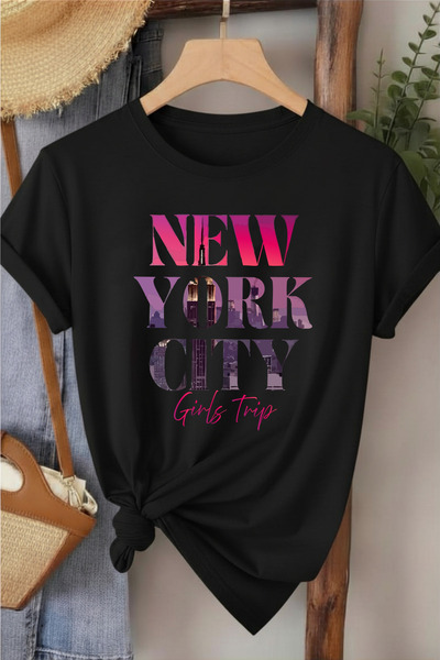 l'eivor Μπλουζάκι Unisex με στάμπα New York City Design