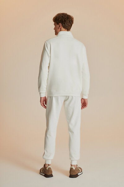W Collection EKRU VİZON SWEATSHIRT