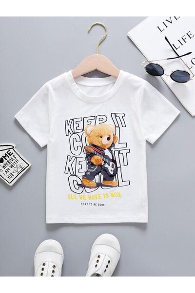ROOSTER GOLD Kkep Push Printed Children's T-shirt