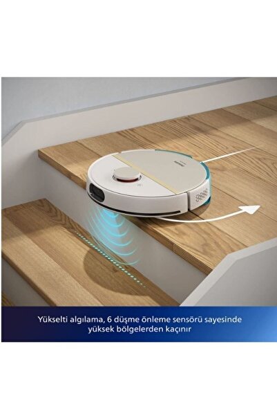 Philips 7000 Islak Kuru,5000 Pa,titreşimli Mop,sert Zemin,robot Süpürge