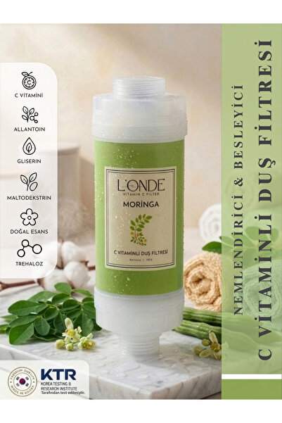 L'ONDE C Vitaminli Duş Filtresi Moringa