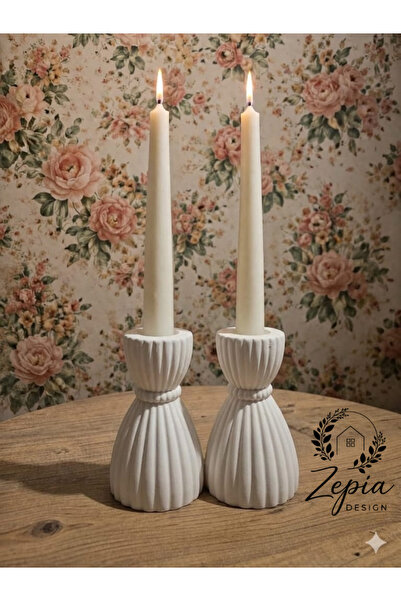 zepia design İKİLİ ŞAMDAN SETİ