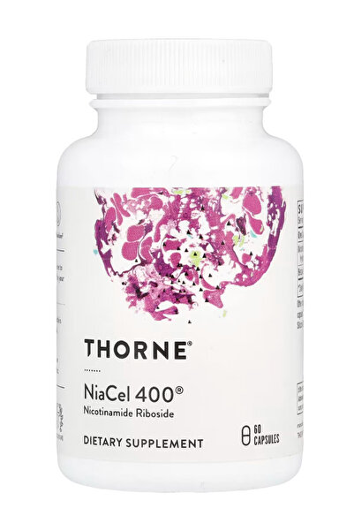 Thorne Supplements, NiaCel 400 - NAD - Nicotinamide Riboside Support Healthy ...