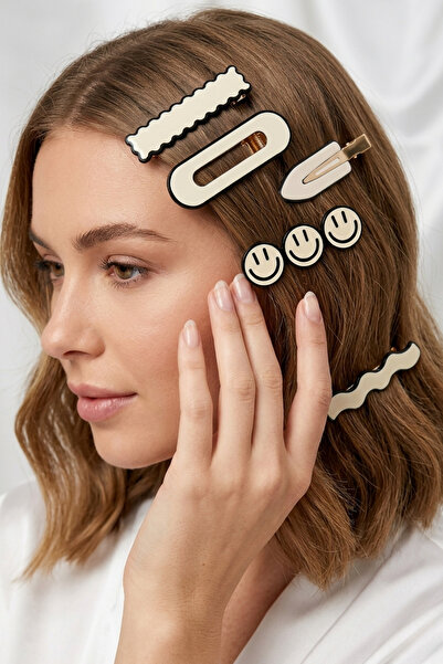 PETEK AKSESUAR Σετ αγκράφες κοκάλι 5 τεμαχίων