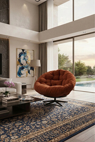 AVYNA ELYSIA 360 Derece Dönen Mekanizmalı Tekli Koltuk Berjer & Yatak Olabile...