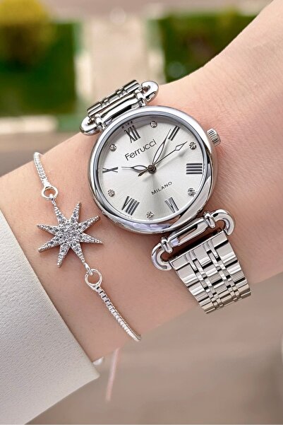Ferrucci Women's Wristwatch with Bracelet Gift