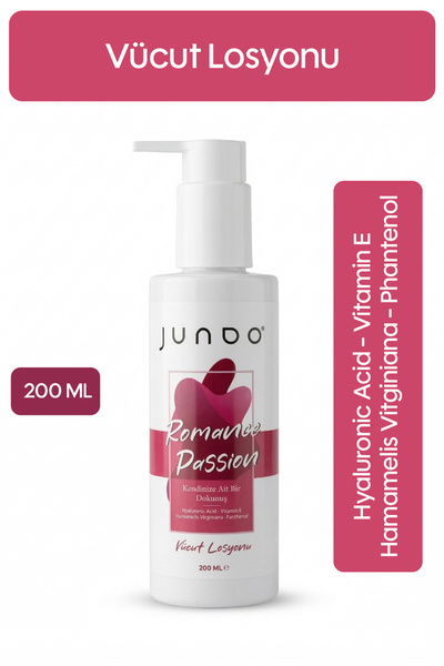 Body Losyon Romance & Passion 200ml | Nemlendirici + Sıkılaştırıcı | Tatlı Kokulu