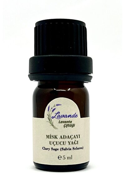 Lavande Lavanta Çiftliği Misk Adaçayı Uçucu Yağı (Clary Sage-Salvia Sclarea) ...