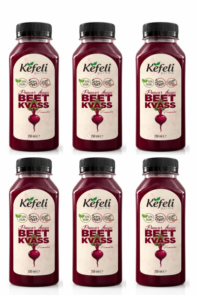 kefeli gurme Pancar Suyu Kvass 250ml X 12 Adet