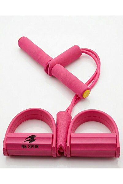 nkspor Pembe Body Trimmer-Mekik Aleti-Direnç Lastiği-Evde Spor Ekipmanları-Ta...