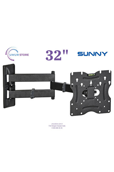 Sunny SN32DAL04 32 inç / 22”- 49” Lcd Led Televizyon Monitör Hareketli Duvar ...