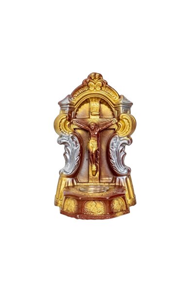 FOXMAG24 Κερί από γύψο σε σχήμα σταυρού 16x12x29εκ.