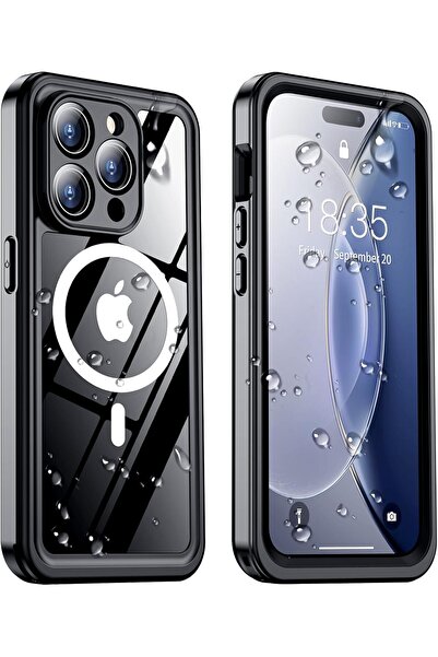 Rivor Apple iPhone 15 Pro Uyumlu Kılıf Kamera Korumalı Su Geçirmez Ve Toza Da...