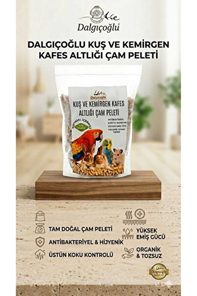 Dalgıçoğlu Kuş Ve Kemirgen Kafes Altlığı Çam Peleti 2 Kg (4 L) – %100 Doğal