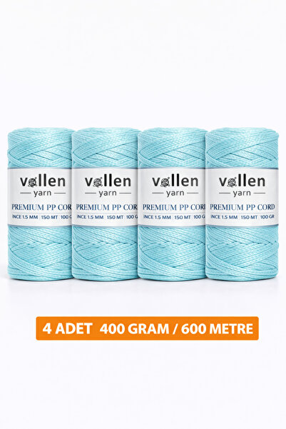vollen yarn 600m Πολυεστερικό νήμα μακραμέ, νήμα Supla, νήμα τσάντας, νήμα βρ...