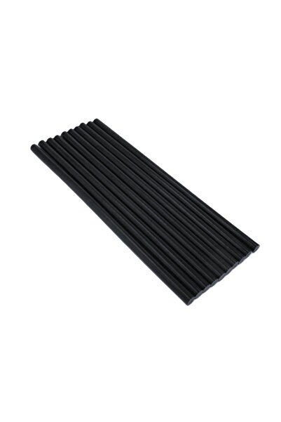 REMSAN YAPIMARKET SICAK SİLİKON MUM ÇUBUK SIYAH KALIN 11MMX30CMM 10 ADET