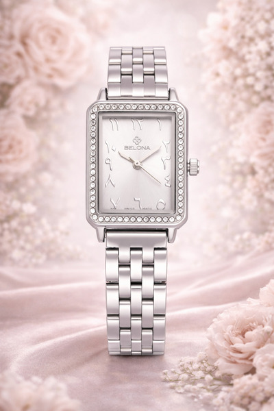 belona Luxury Women's Waterproof Stainless Steel Watch, Premium Gift Box Edition