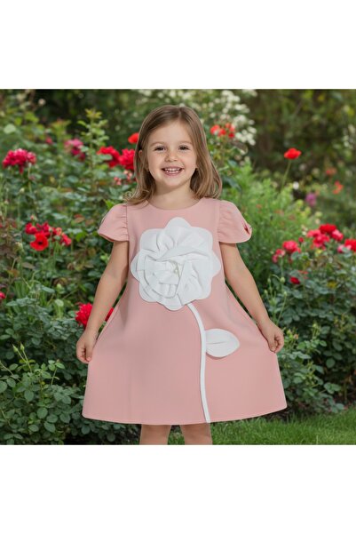 milay's life home collections Κοριτσίστικο βραδινό φόρεμα με λεπτομέρειες σε ...